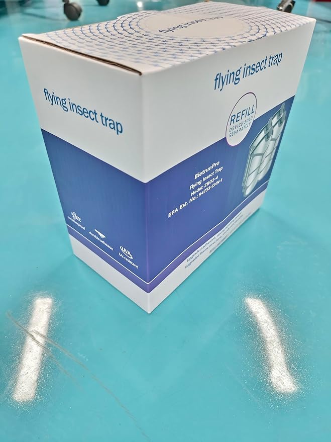 4 Pack Refill Cartridge Kit Replacement Compatible with ZEVO M364 and ZEVO Max Plug-in Light Flying Insect Trap Refill