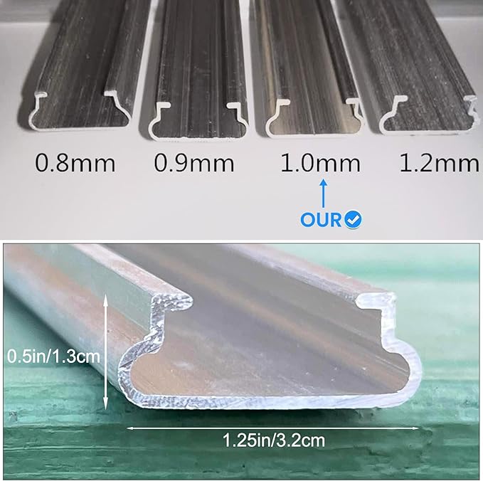 20 Set Greenhouse Spring Wire and Lock Channel Kit,6.6 FT PVC-Coated Wires & Aluminum Channels for Plastic Film,Shade Cloth Attachment System