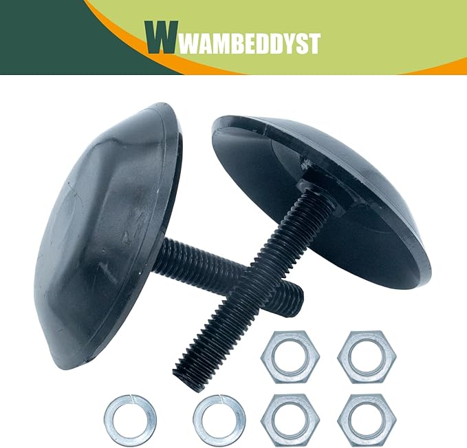 2873423 Snow Plow Skid Shoes Kit Compatible with Polaris Ranger, Razor, or ATV plow Super Heavy-Duty Skid Shoes(2-Pack)