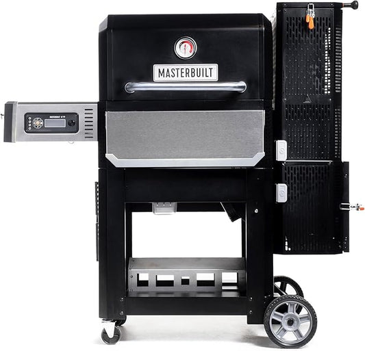 Masterbuilt® Gravity Series® 800 Digital Charcoal Grill, Griddle and Smoker with Digital Control, App Connectivity and 800 Cooking Square Inches in Black, Model MB20040221
