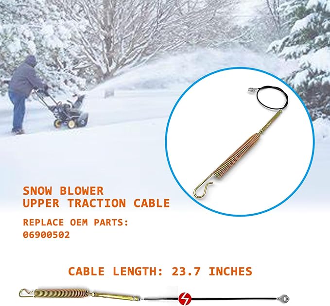 06900502 Upper Traction Cable for Ariens 921013 921018 921022 921023 921024 921025 921027 921029 921030 921031 921038 921040 921045 Snow Blowers