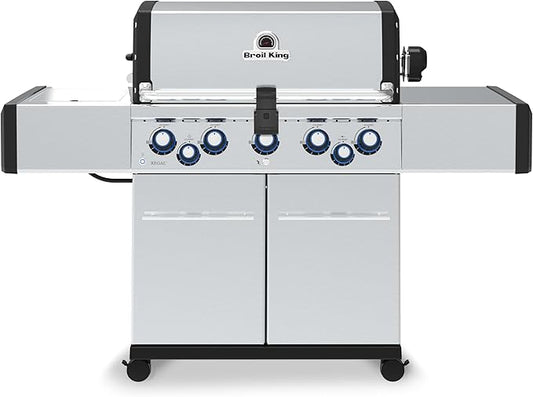 Broil King 958344 Regal S 590 Pro Propane Gas Grill, 5-Burner, Stainless Steel