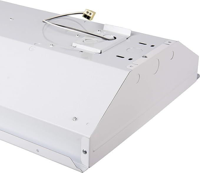 4 Lamp Bulb High Bay T8 LED HighBay Utility Shop Garage Warehouse Light Fixture 11,000 LUMENS! Commercial Grade 15" X 48" White W/Mirrored Reflector W/LED Tubes 11,000 Lumens Bright