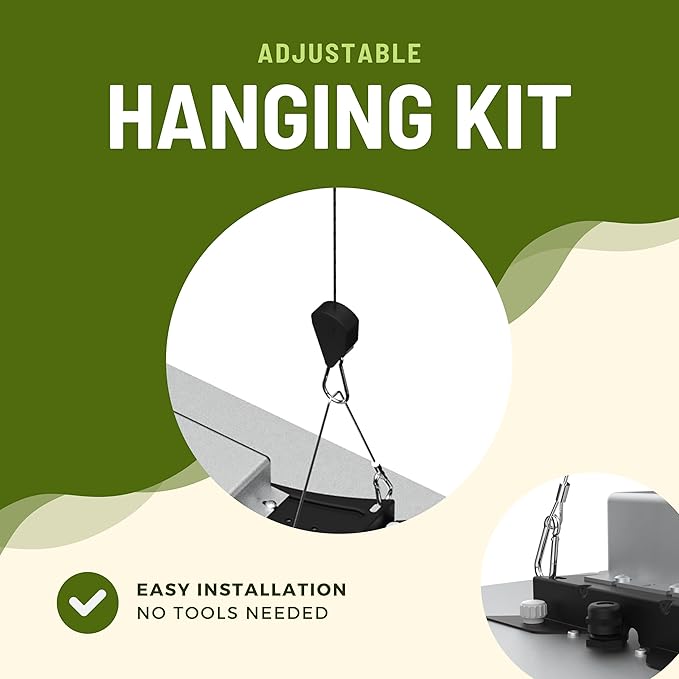 S2000 LED Grow Light Full Spectrum Plant Light for Indoor Greenhouse Grow Tent Seed Starter Veg Bloom Bud Hydroponic