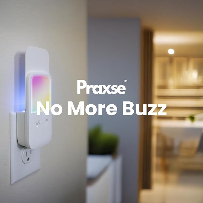 Plug-in Fly Trap NightLight - RGB Insect Catcher for Mosquitoes, Gnats, Fruit Flies, Indoor Insect Trap, Color-Changing Lamp for Home, Kitchen,Office (2 Devices with 10 Sticky Pads)