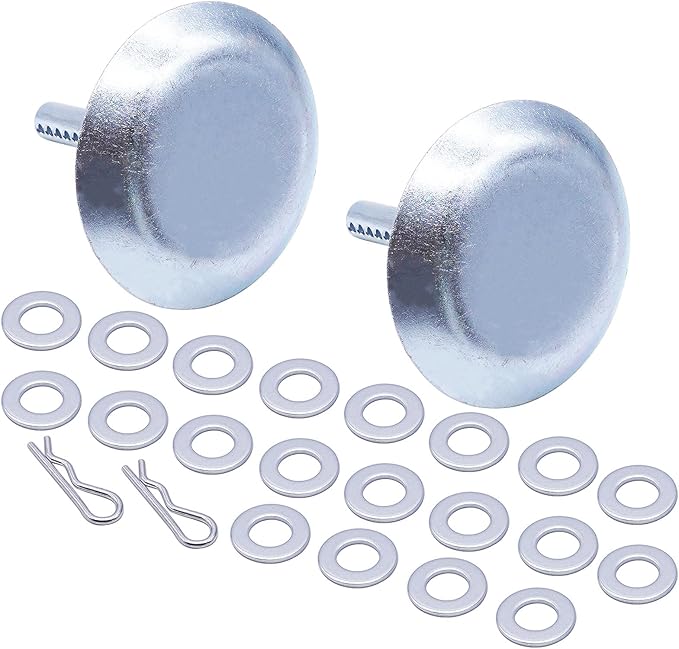 2205071 Quick Release Skid Shoes,Snow Blower Skid Shoe Kit with with Pins and Flat Washer 2208864 2874348 Compatible with Polaris Ace Ranger RZR General