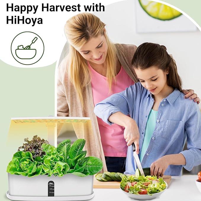 Salsa Garden Seed Pods for All Hydroponics Growing System, 8 Pods with 600+ Seeds of Cherry Tomato, Bell Pepper, Onion, Cilantro, Jalapeno Pepper and Roma Tomato