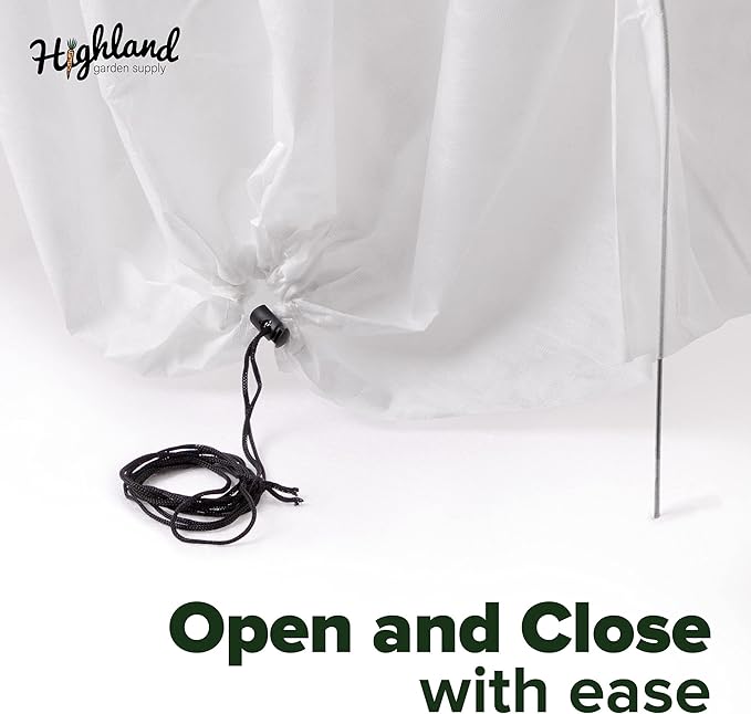 Green Houses Tunnel for Outside - Heavy Duty Garden Hoops Cover Fleece Cloth Walk-in Greenhouse - Outdoor Hoop House Protection from Frost Winter Sun Shades Cloche