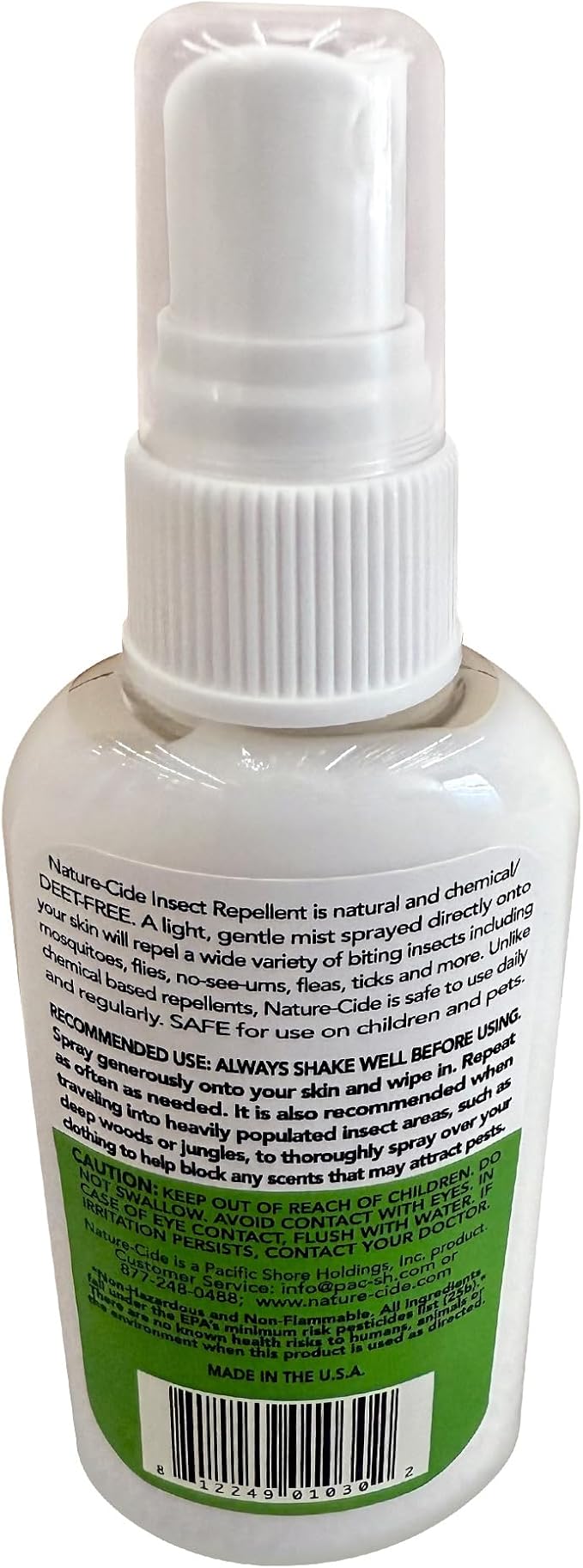 Nature-Cide Insect Repellent. Combats and Repels Many Outdoor Pests. Safe for Use Around Children and Pets (2 oz.)