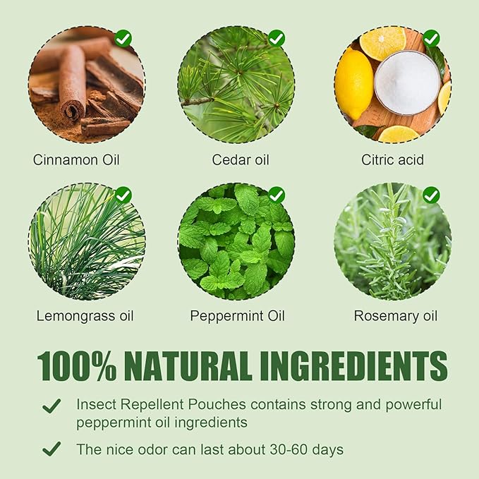 KEUWRMA Insect Control,Insect Repellent,Spider Repellent for House Indoor,Insect Repellent for indooor,Bug Repellent,Repel Mosquito, Rodents, Roach, Ant, Bugs,Spider, Moths&Other Pest,