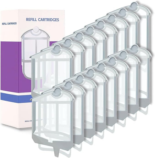 ZVVN 16 Pack Refill Cartridges, Refills Compatible with Indoor Light M364A and Max, Replacement 100% Fit (8 Refill Cartridges) (16 Refill Cartridges)