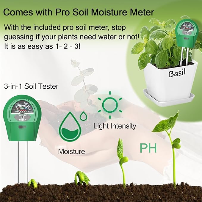 Herb Garden Kit Indoor Herb Garden Starter Kit - 10 Kitchen Herbs Seeds Growing Kit Window Herb Garden Planter Indoor Kit for Windowsill Countertop - Unique Gardening Gift for Women Men