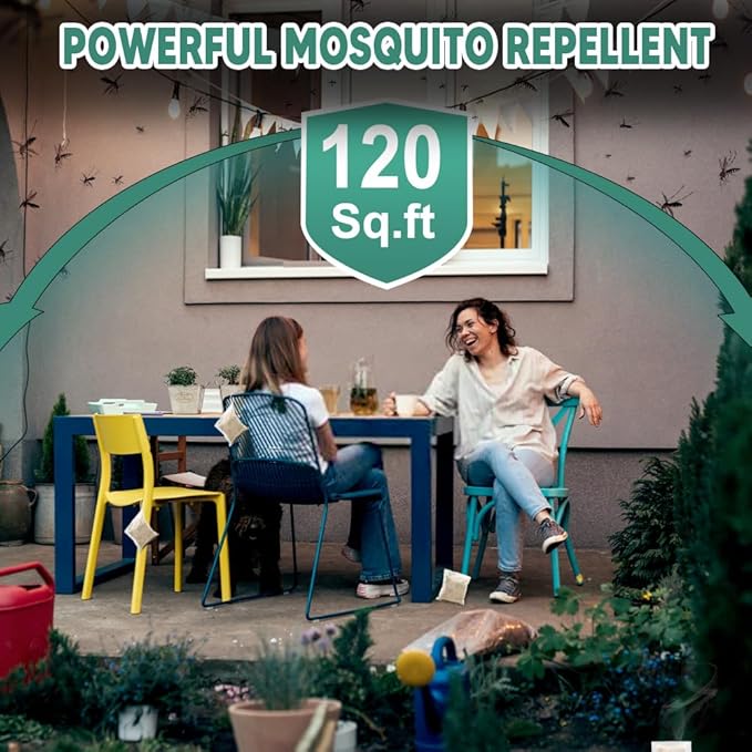 Mosquito Repellent Outdoor Patio, Mosquito Repellant for Yard, Indoor Mosquito Repellent for Home, Porch Mosquitoes Deterrent, Mosquito Control, Keep Mosquito Away for Room-8P