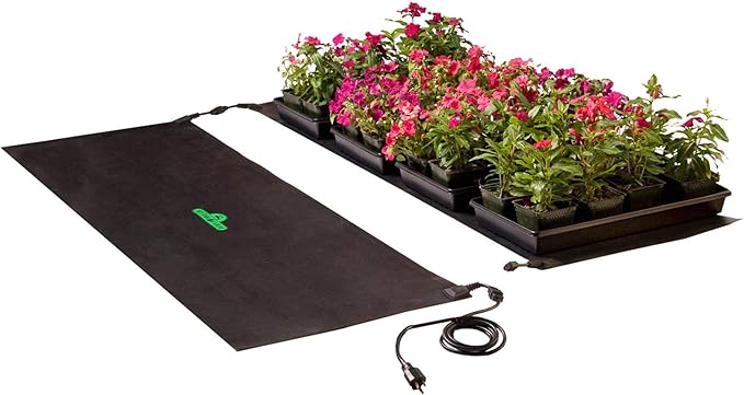 Hydrofarm MTMDU Heat Mat, 60x21, Black