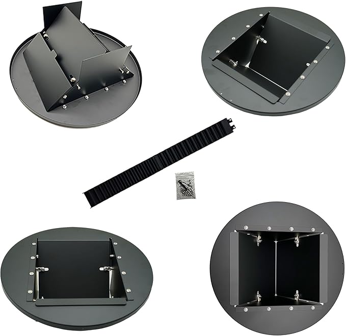 Bucket Lid Mouse Trap Metal 5 Gallon Bucket lid, 45° tilt Design Makes it Easier to Capture Strong Metal Material That, auto Reset, Repeat Catch, Indoor Outdoor, (1pack)