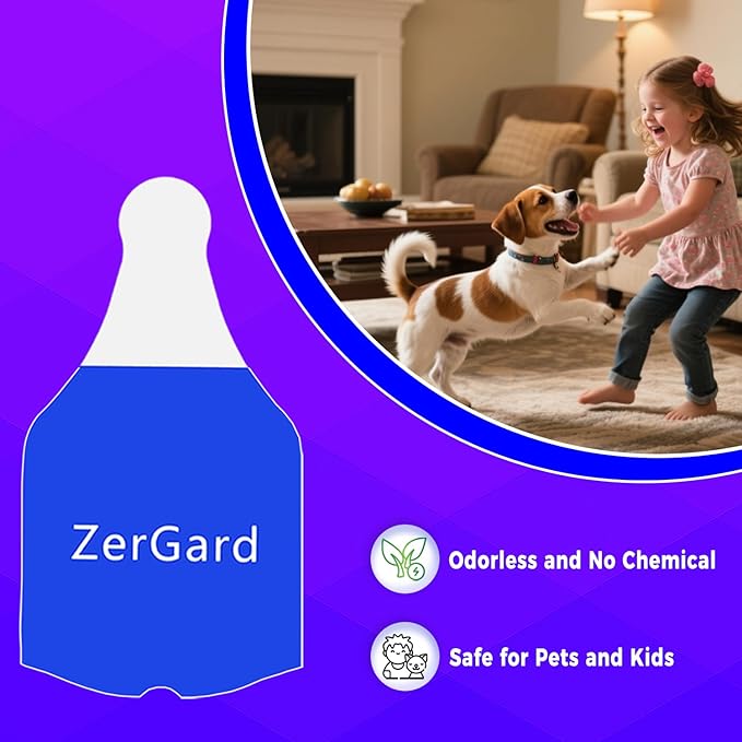 ZerGard Flying Insect Trap Refills Compatible with ZM001 and ZM002, Indoor Fruit Fly Trap Super Sticky and Odor-Free, Effective Insect Control Attracts and Traps Flying Insects Bugs Flies, 10 Refills
