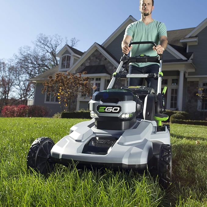 EGO POWER+ Electric Lawn Mower, Cordless, Includes 56V 5.0Ah Battery And Rapid Charger - LM2101