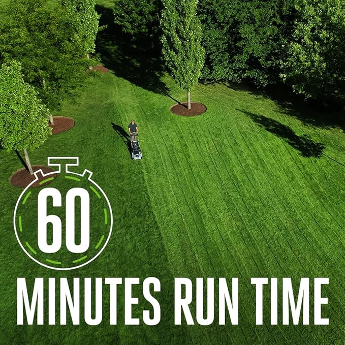 EGO POWER+ Electric Lawn Mower, Self-Propelled Cordless with Select Cut and Touch Drive, Includes 56V 7.5Ah Battery and Rapid Charger – LM2135SP