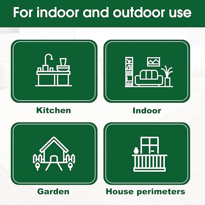 Insect & Pest Control Spray – Natural Essential - Bug Killer & Insect Repellent, Kills Ant, Spiders, Carpet Beetles, Roaches, Flies- Safe for Pets & Family, Indoor & Outdoor Use 16OZ