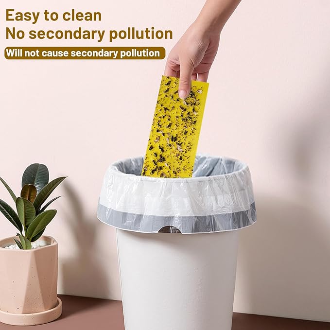 10 Refills UV Fly Light Trap Indoor for Home Gnat Traps for House, Wall Sconce Fly Light Bug Catcher for Kitchen House & Restaurant Fruit Flies Garage & Warehouse