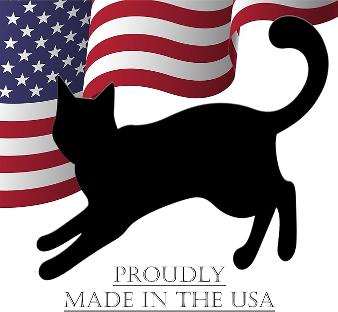 Black Cat Cats Halloween Yard Sign Home Outdoor Lawn Decoration With Stakes Scary Spooky Decor12x12 Inches (Cat 1)