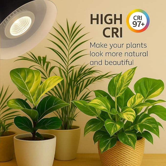 Hanging Grow Lights for Indoor Plants, Full Spectrum, with Timer and 15FT Power Cord, 20W Pendant Plant Lights for Indoor Growing, Large Tall Plant, Garden, Flowers, Greenhouse.
