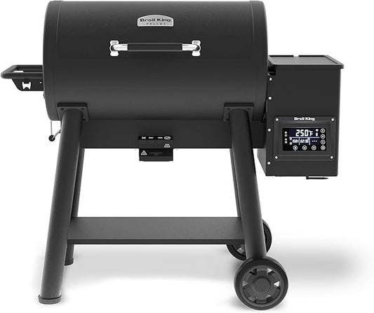 Broil King 494051 Crown Pellet 500 Pellet Grill, Black