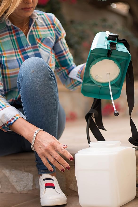 Battery-Operated Handheld Lawn and Garden Sprayer,Keeper Forest 5