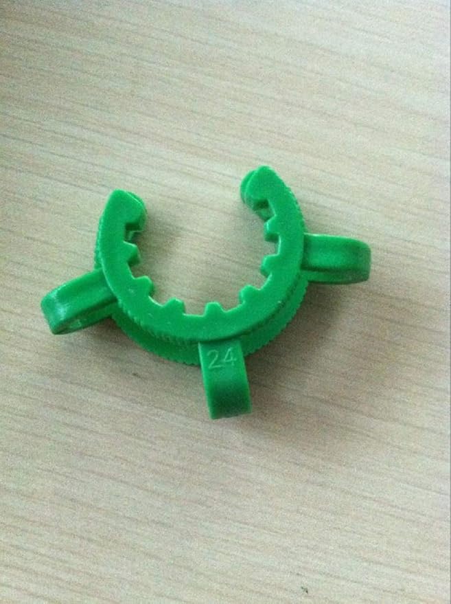 12 pcs Keck Clips Ground Joints #24, Standard Taper POM for Joints 24/29 and 24/40