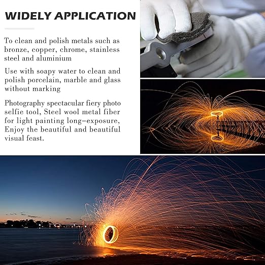 60FT(1.3 LB) Steel Wool Roll, Coarse Wire Fabric for Pest Control, Hardware Gap Blocker & Animal Proofing in Home & Garden (DIY Kit)