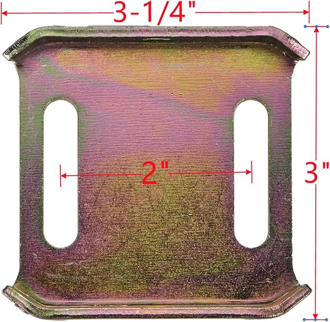 1740718AYP Snow Blower Skid Shoes 2 Pack for Murray 1740718AYP 1740718HMA 780061MA 301380E701 Craftsman 53688 Series Snowblowers Replaces for Toro 40-8160 Height Adjust Skid