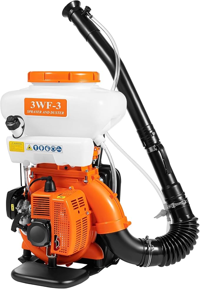 2.13kw Gas Powered Backpack Fogger Leaf Blower Sprayer Machine - 3.7Gal Sprayer for Efficient Garden Spraying and Outdoor Protection