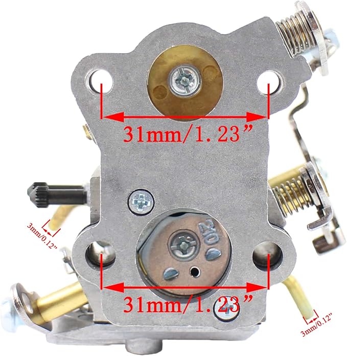 Pro Chaser PP4218A Carburetor for Poulan Pro P3314 PR4218 PP4218AVX PP4018 PP3516AVX P3416 PP3816 18’’ 35cc 42cc Chainsaw Craftsman 358.350990 358.341900 358.350830 358350830 Walbro 0402 WTA30