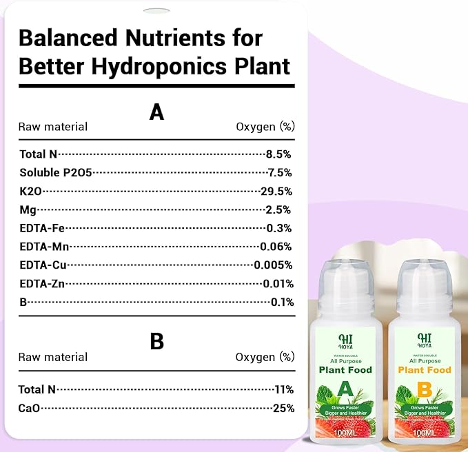 Flower Seed Pods for All Hydroponics Growing System, 8 Pods with 600+ Seeds of Marigold, Lavender, Petunia, Dark Pink Dianthus, Clover and Snapdragon