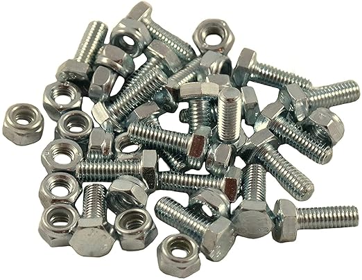 Replacement Auger Shear pin Bolts and Nuts for Honda HS1132 HS928 HS828 HS724 HS624 Snow Blower (Set of 20)