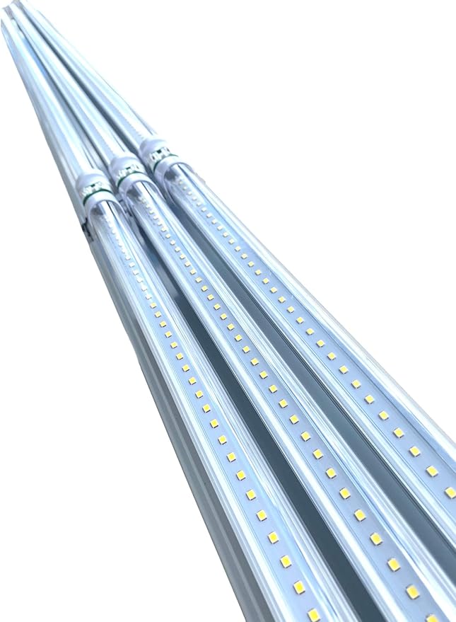 The Bolt 8' – 6 Lamp LED Shop Strip Light Fixture