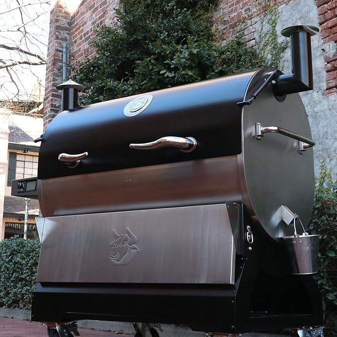 recteq RT-2500 BFG Pellet Smoker Grill, Wi-Fi-Enabled Outdoor Grills & Smokers, Electric Pellet Grill with 2500 Sq In Cook Space, RT-2500 BFG + Grilling Essentials Bundle