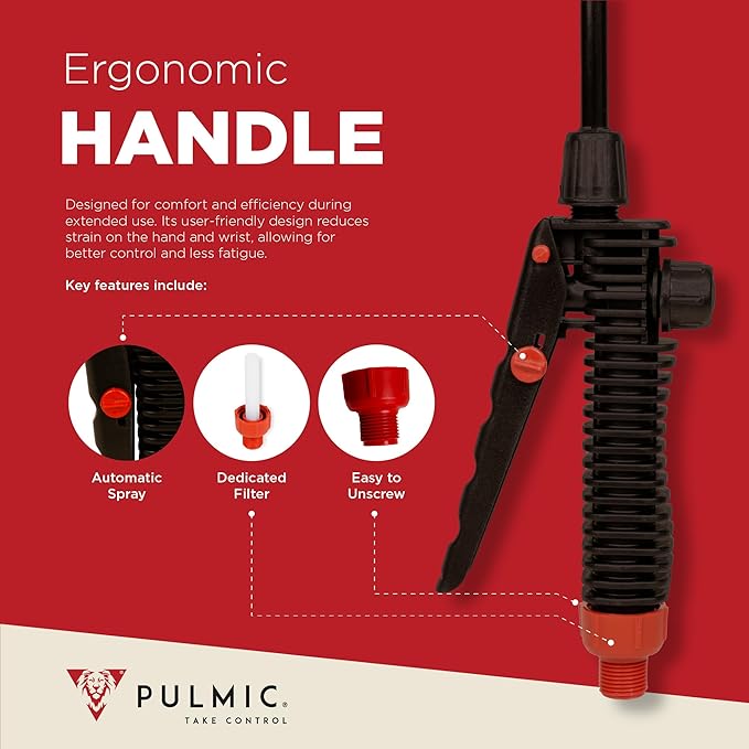 Electric Backpack Sprayer 4 Gallon Battery Powered Sprayer for Lawn, Garden & Farm – Adjustable Pressure, High-Performance Sprayer Pump, Lithium Battery, Multi-Nozzle Kit Included, 7-Hour Autonomy