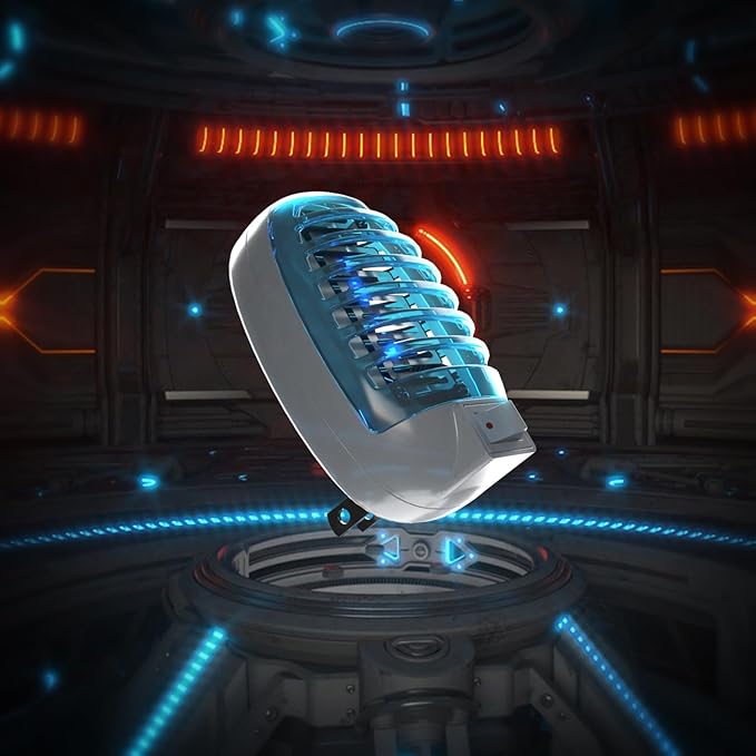 Bug Zappers Indoor, Flying Insect Trap Plug-in, Mosquitoes Killer, Fly Traps for Indoors, Mosquito Zapper Gnat Moth Catcher for Living Room, Home, Bedroom, Office, Patio, Kids & Pets - 6 Packs