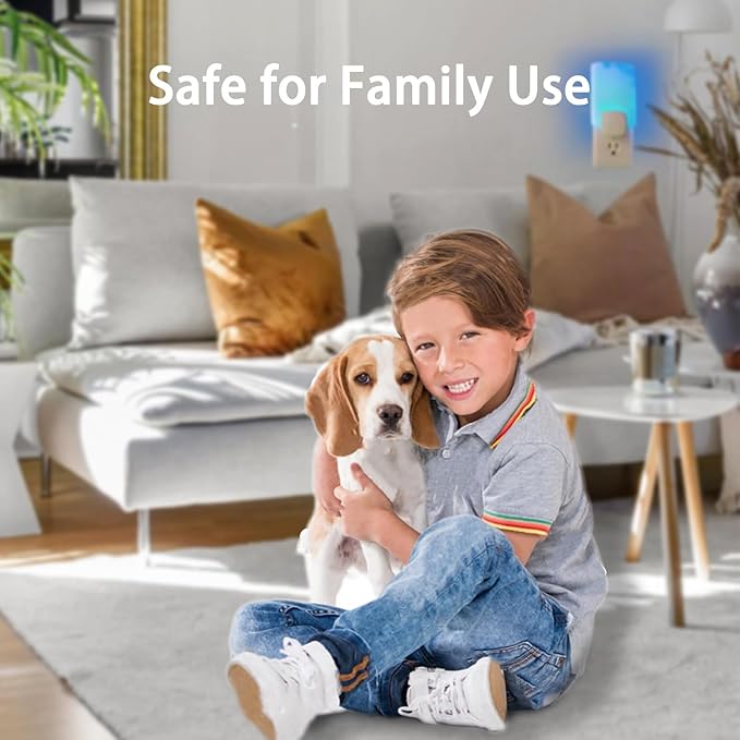 ZVVN 4 Pack Refill Cartridges Kit for Plug-in Blue Light, for Stem Light, Replacement Glue Cards (4 Pack)