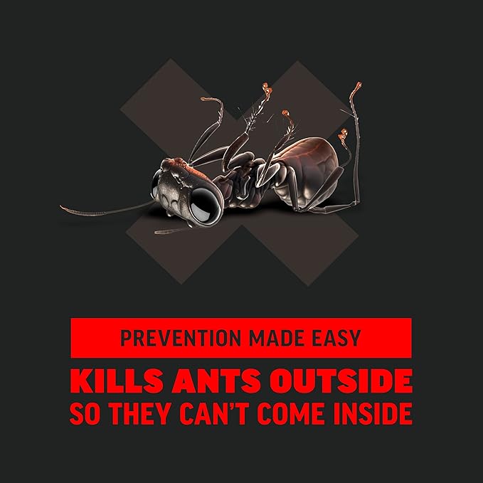 Amdro 100550427 Ant Killer for Outdoor Home Perimeter 24 oz, Black Label