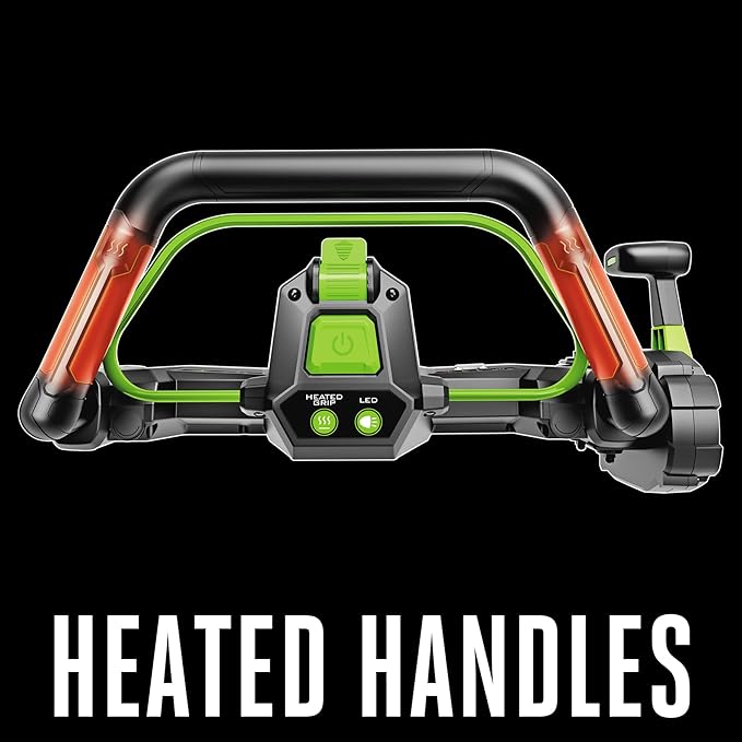 EGO Power+ 21" Electric Snow Blower, Cordless Auger-Propelled, Includes (2) 56 V 7.5Ah Batteries and Dual Port Charger - SNT2125AP