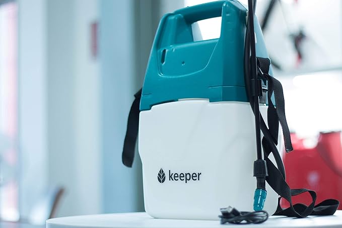 Battery-Operated Handheld Lawn and Garden Sprayer,Keeper Forest 5