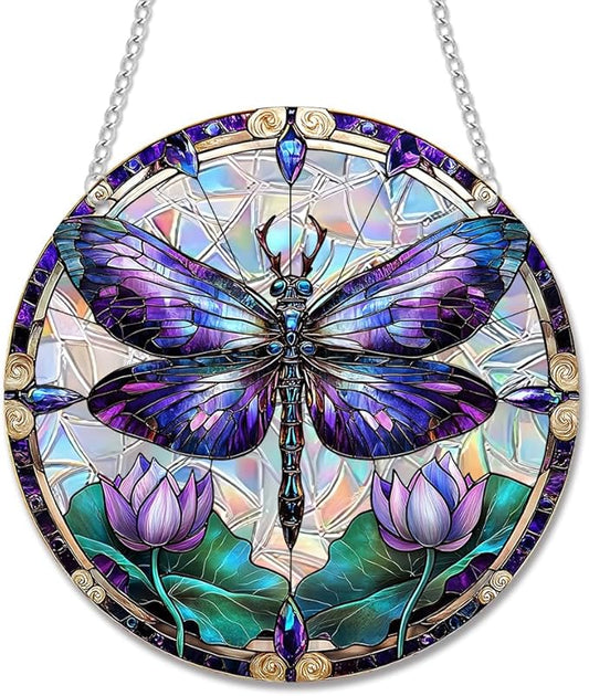 Sun Catchers Indoor Window, Acrylic Rainbow Suncatcher Window Hanging Decoration for Living Room Bedroom Summer Home Balcony Ornaments Decoration