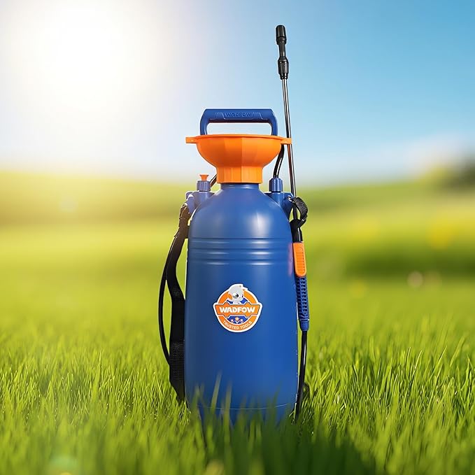 WRS1580 2.11 Gallon Pump Pressure Sprayer, Lawn & Garden Water Spray Bottle for Pests Controlling, Garden Watering and Household Cleaning