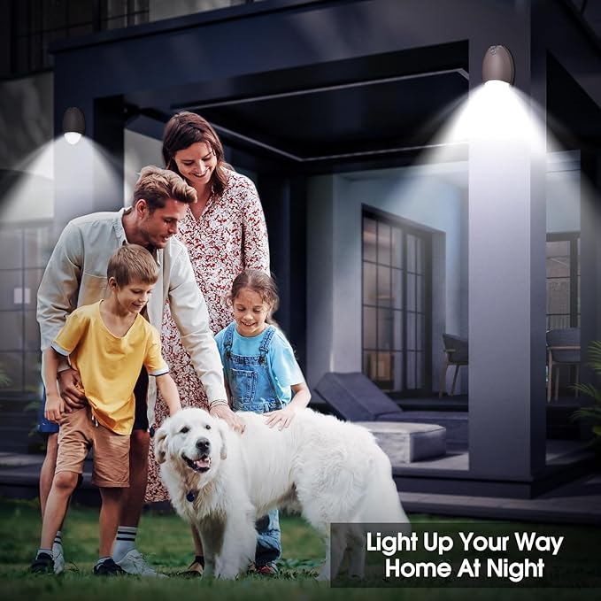 Led Emergency Wall Pack Light With Battery Backup, Photocell Sensor, Waterproof Self Test, Commercial Exterior Aluminum, 120-277V UL 924 Wet Location (1 Pack)