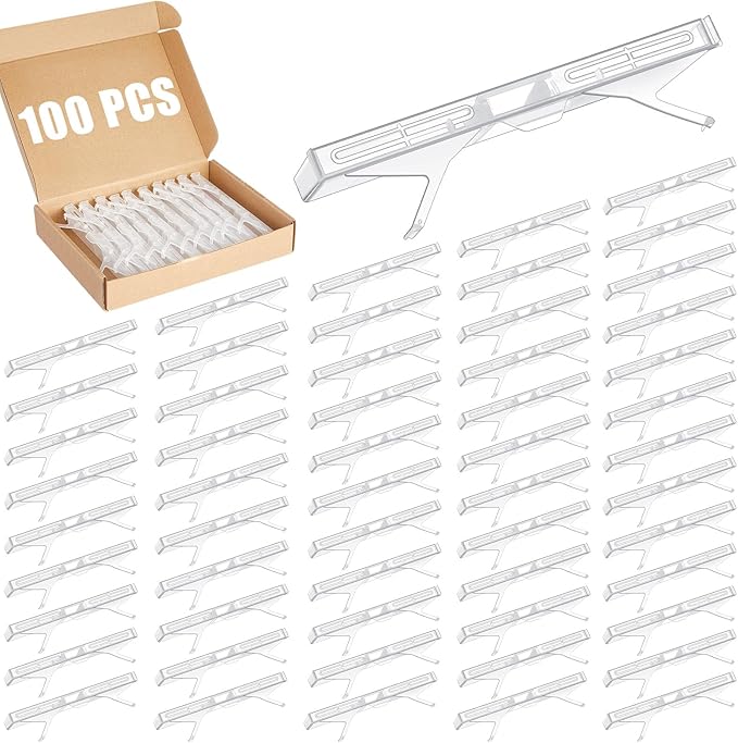 Qualirey 100 Pcs Plastic Beehive Beekeeping Tools Set Hive Beetle Trap Bulk Hive Trap Beetle Blaster Kit for Hive Beetle Beekeeping Supplies Control Beetles (Clear)