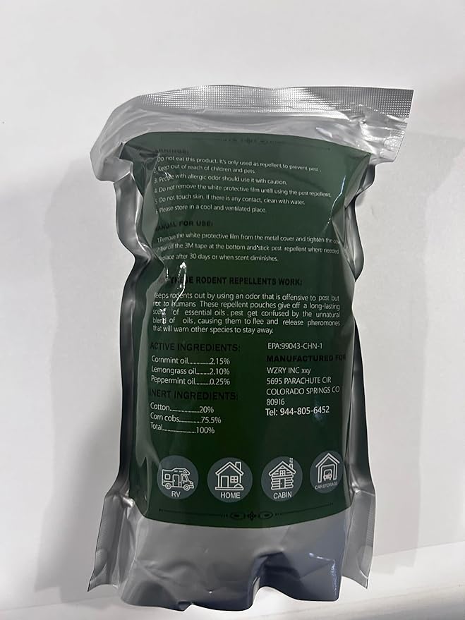 12 Pcs Peppermint Spider Repellent Indoor, Effective Spider Repellent for Indoor Outdoor, Spider Deterrent to Keep Spider, Rodent, Roaches Away from House Basement Garage Attic Human & Pet Safe