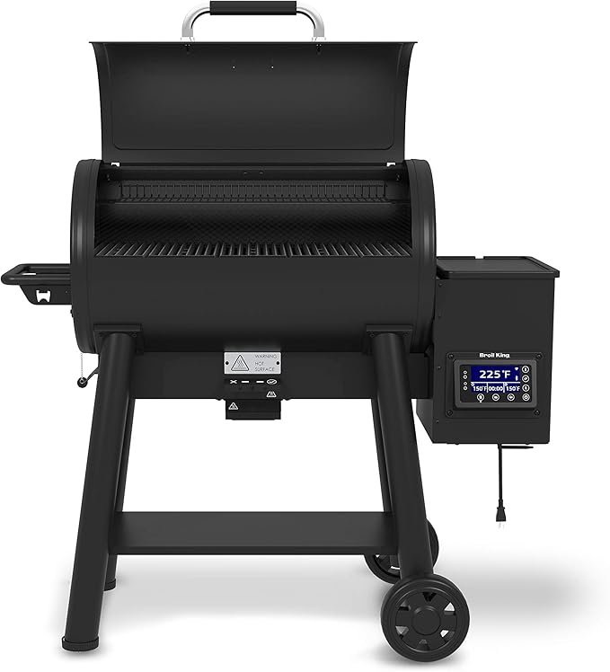 Broil King 494051 Crown Pellet 500 Pellet Grill, Black