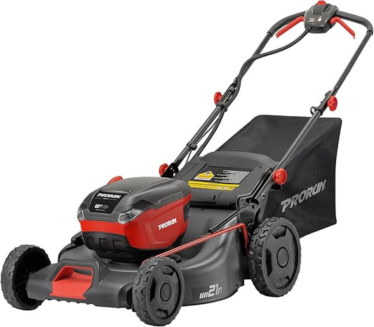 60V 21-in. Steel Deck Cordless Push Lawn Mower with 2.5 Ah Battery and Charger